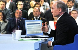 Tổng thống Putin sắp giao lưu trực tuyến với nhân dân Nga